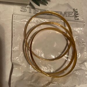 ✨🆕✨New Steeltime Stainless Steel Bangle